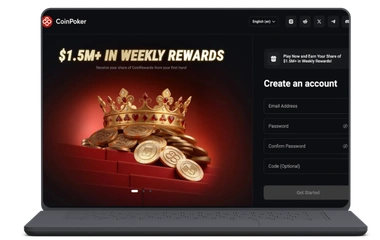 CoinPoker Καζίνο εγγραφή